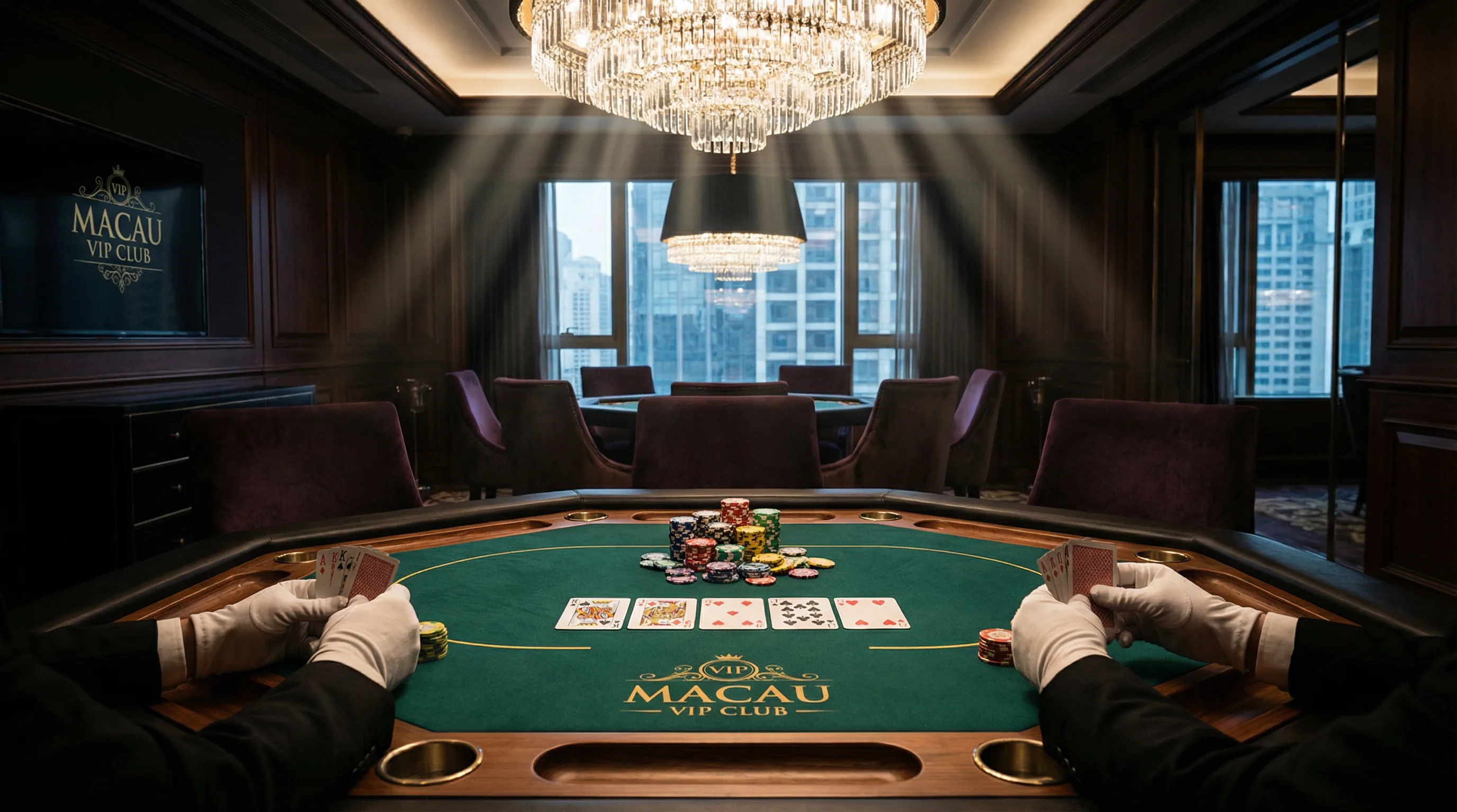 澳门VIP德州扑克比赛现场